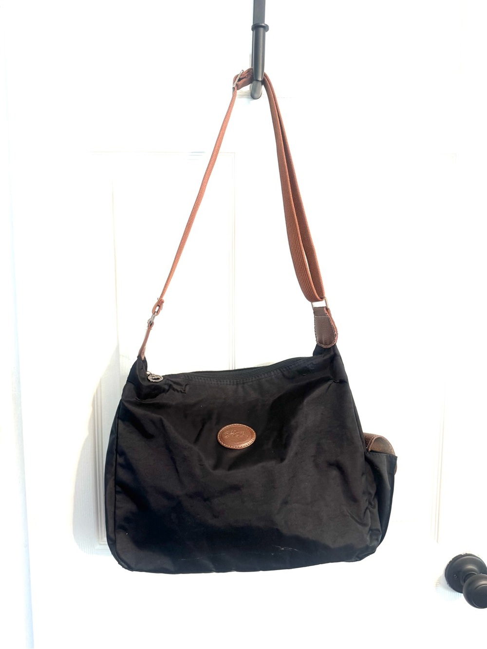 LONGCHAMP Le Pliage Black Shoulder Bag